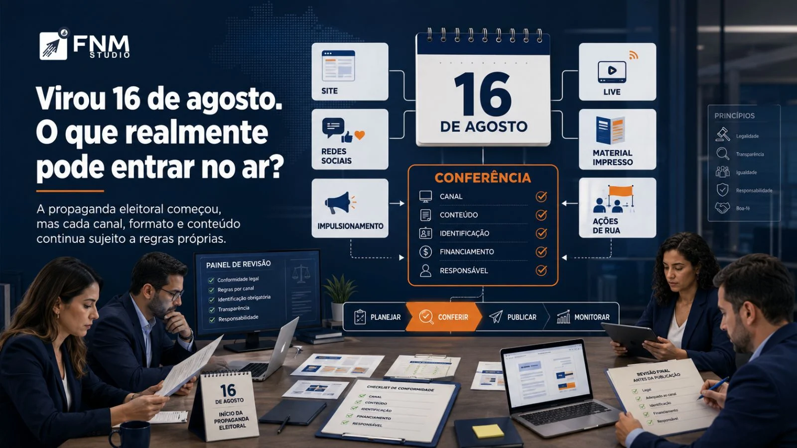 Virou 16 de agosto. O que realmente pode entrar no ar?
